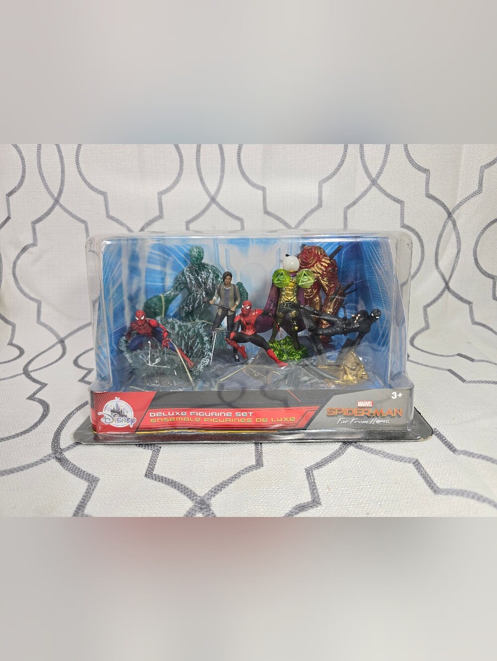 Disney Marvel Spider-Man: Far From Home Deluxe 7 pc  Figurine Play Set New